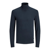 Jack Jones Blue Cotton Turtleneck -   -  Jack Jones.